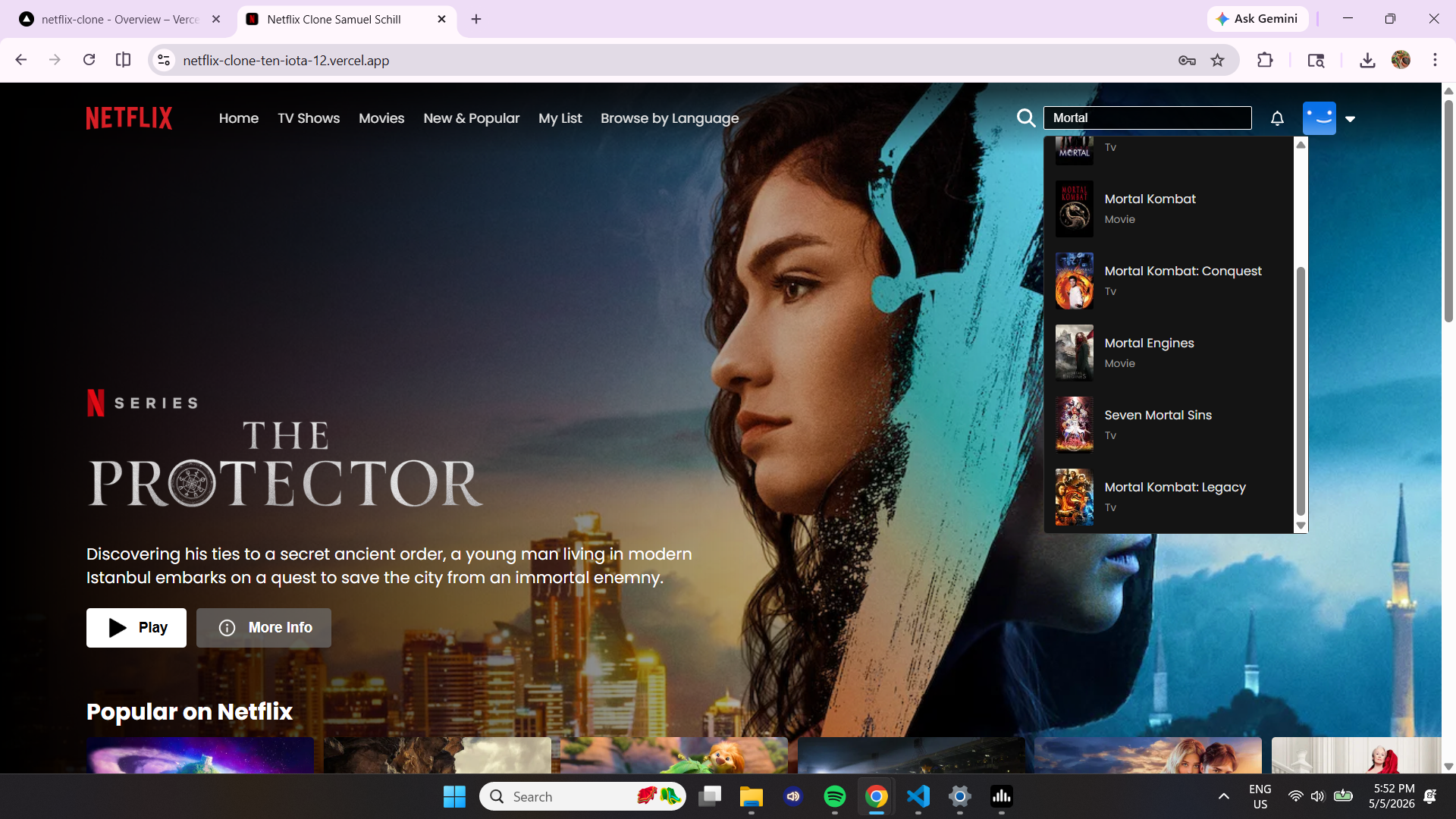 Netflix Clone
